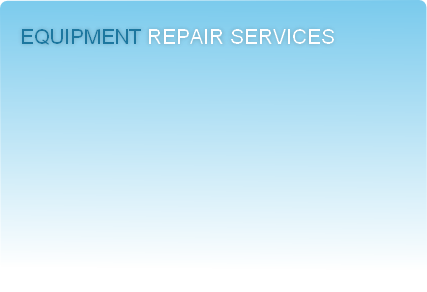 equipment repair services